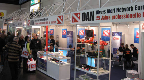 DAN Europe auf der BOOT 2009 (17.-25.01.2009) in D�sseldorf